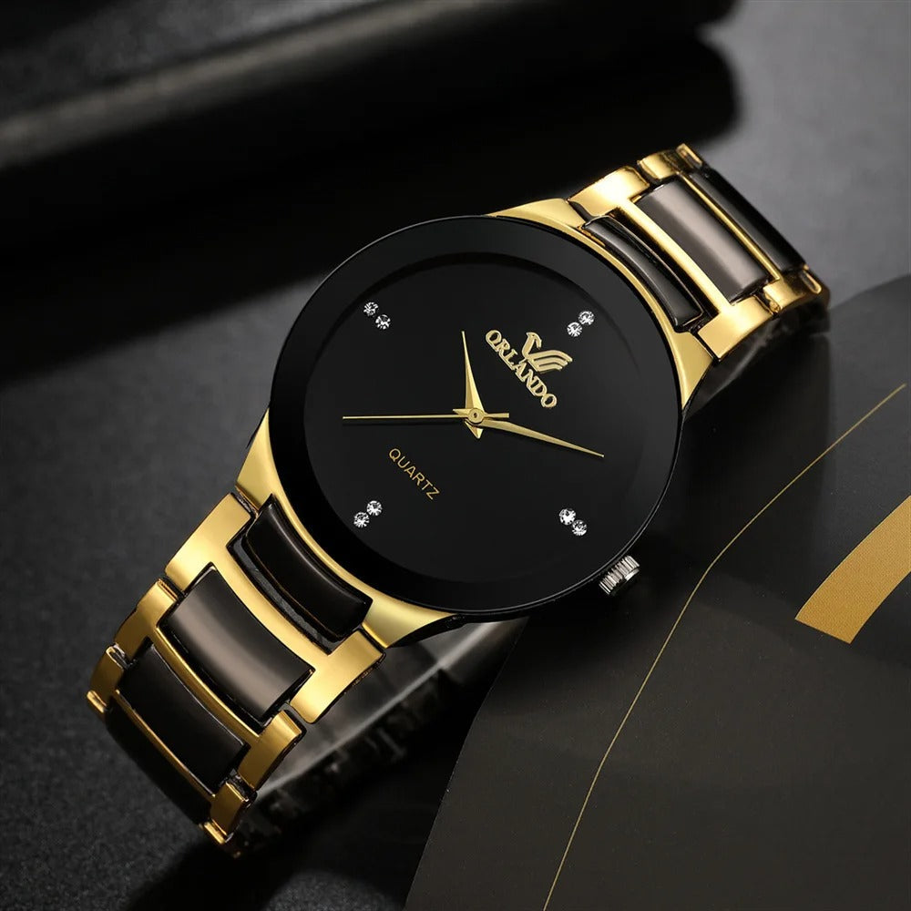 The Midnight Executive - Black and Gold Luxury Business